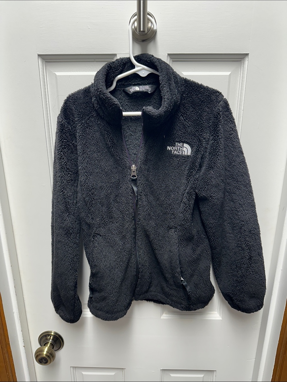 The North Face Black Sherpa Fleece Full-Zip Jacket
